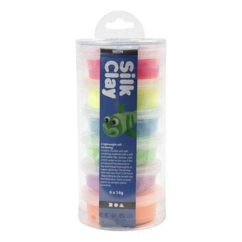 Neon Silk Clay 14g 6 Pack