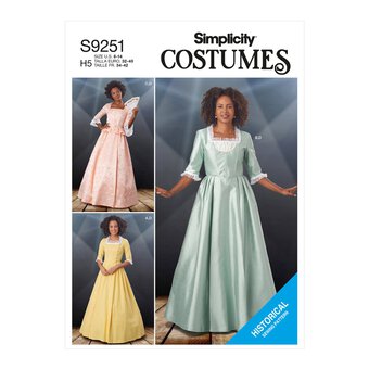 Simplicity Women's Costume Sewing Pattern S9251 (R5 14-22)