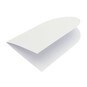 White Arched Cards 5 x 7 Inches 6 Pack image number 3