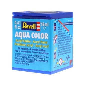 Revell Grey Matt Aqua Colour Acrylic Paint 18ml (157) image number 4