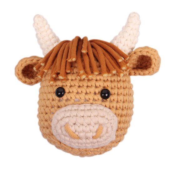 Trimits Beginner&rsquo;s Amigurumi Crochet Cow Kit image number 3