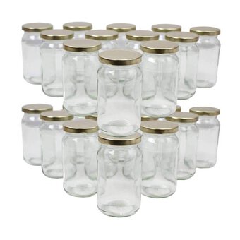 20/30/40 PK 7oz Mini Yogurt Jars Glass Favor Jars With Cork Lids 