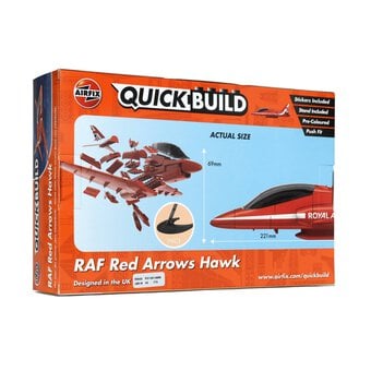 Airfix Quickbuild RAF Red Arrows Hawk Model Kit image number 7