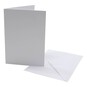 White C5 Cards and Envelopes 25 Pack image number 1