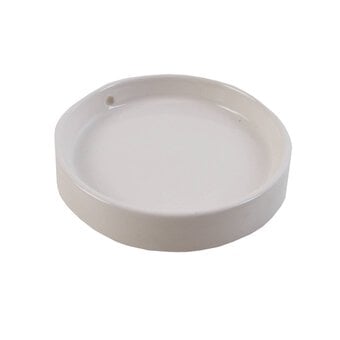 Glazed Ceramic Soap Dish 11cm image number 3