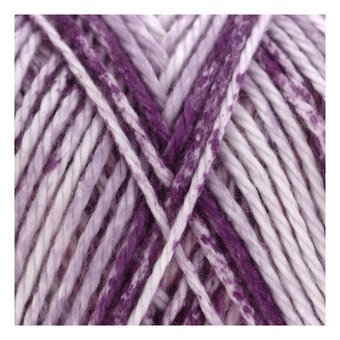 James C Brett Pretty Purples Cotton Waves DK 100g