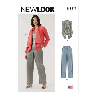 New Look Women&rsquo;s Separates Sewing Pattern N6817 (10-22)