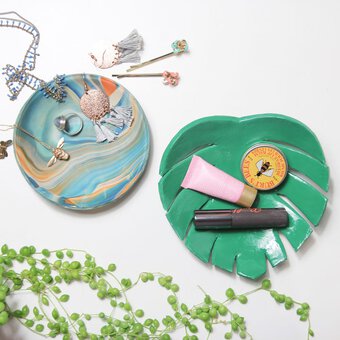 How to Make Two Clay Trinket Dishes