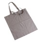 Grey Cotton Shopping Bag 40cm x 38cm image number 1
