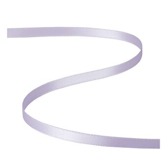 Light Orchid Double-Faced Satin Ribbon 6mm x 5m