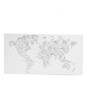 World Map Colour-In Canvas image number 2