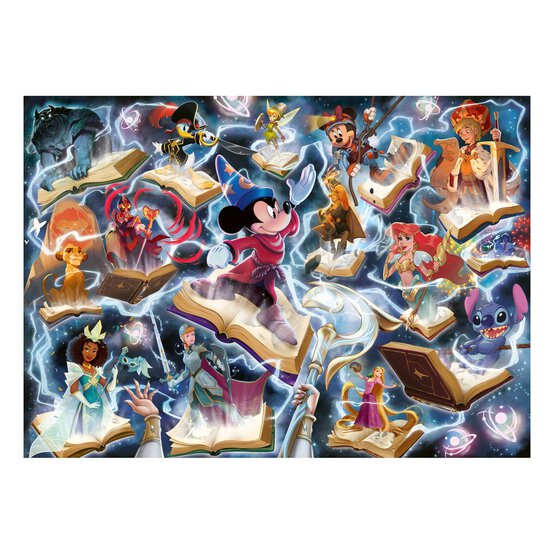 Disney Lorcana Glimmers of the Realm Steel Jigsaw Puzzle 1000 Pieces image number 2