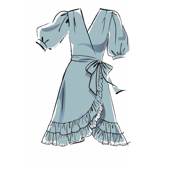 McCall&rsquo;s Sasha Dress Sewing Pattern M8036 (6-14) image number 3
