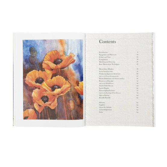 Flowers in Watercolour Book  image number 2