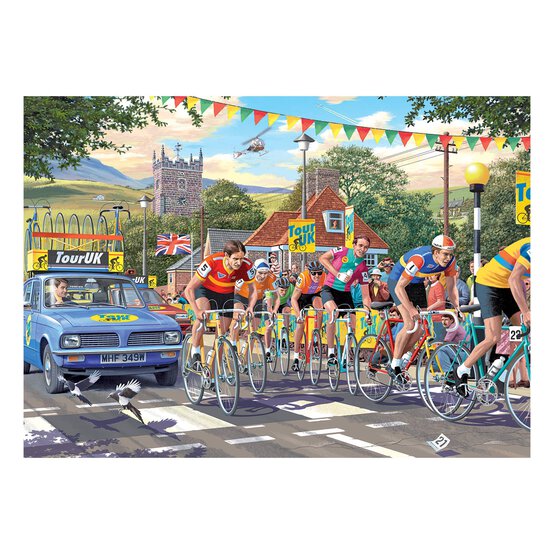Falcon The Bike Race Jigsaw Puzzle 1000 Pieces image number 2