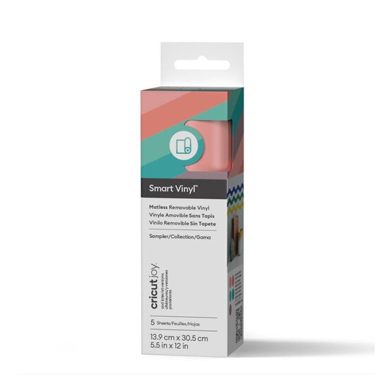 Cricut Joy Hydrangea Removable Smart Vinyl 5.5 x 12 Inches 5 Pack image number 1