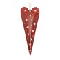 Hanging Red Heart Decoration 20cm image number 2