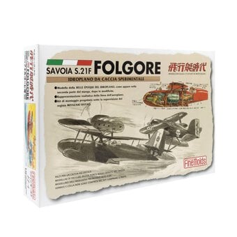 Porco Rosso Savoia S.21F with Fio Figure Model Kit 1:72