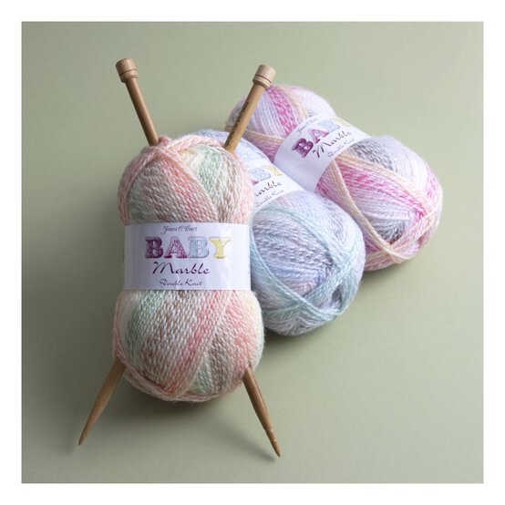 James C Brett Autumn Feels Baby Marble DK Yarn 100g image number 3