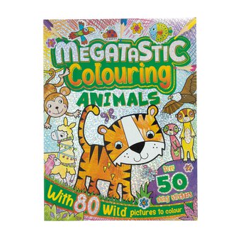 Megatastic Animals Colouring Book