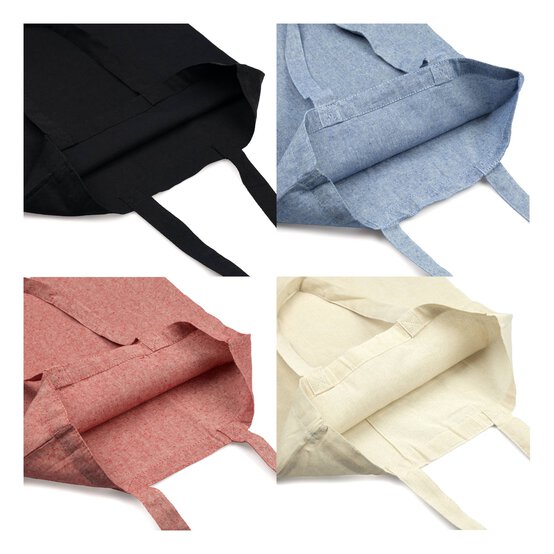 Cotton Tote Shopping Bag 40 Pack Bundle image number 3