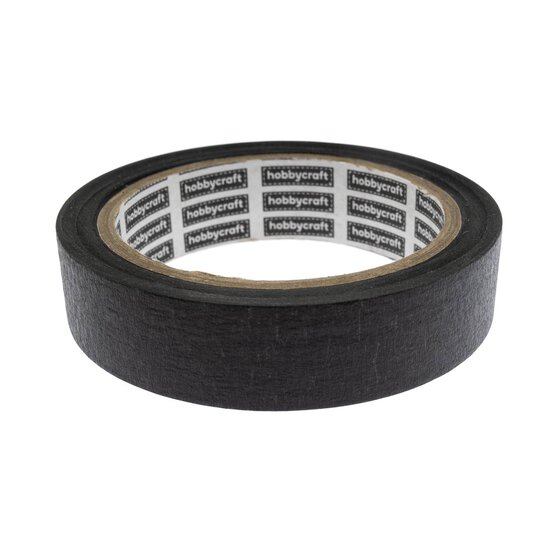 Black Masking Tape 24mm x 25m  image number 3