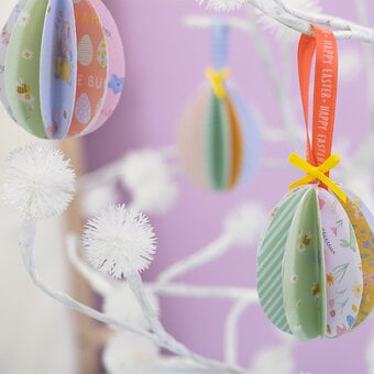How to Make 3D Papercraft Eggs for Easter