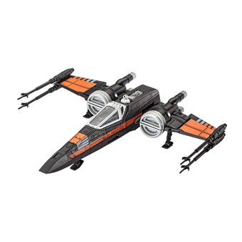 Revell Build & Play Star Wars Poe&rsquo;s X-Wing Fighter Model Kit 1:78