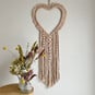 How to Make a Macramé Heart Wreath image number 1
