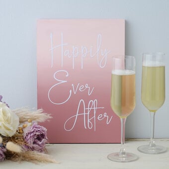How to Make a Celebration Sign with Vinyl