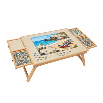 Jigsaw Puzzle Table with Legs