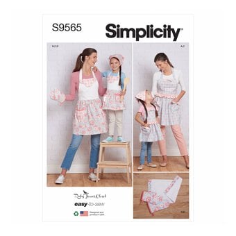 Simplicity Aprons and Accessories Sewing Pattern S9565