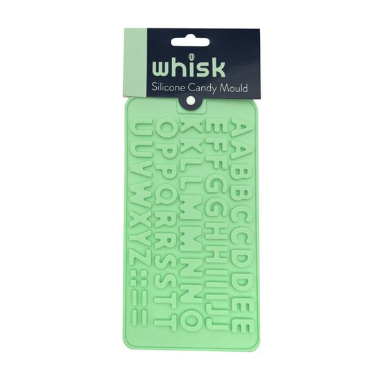 Whisk Alphabet Silicone Candy Mould  image number 6