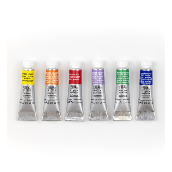 Winsor & Newton Professional Watercolour Winsor Set 5ml 6 Pack image number 5