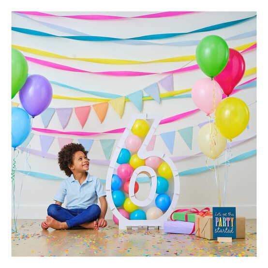 Ginger Ray Balloon Mosaic Number Frame 6 image number 5