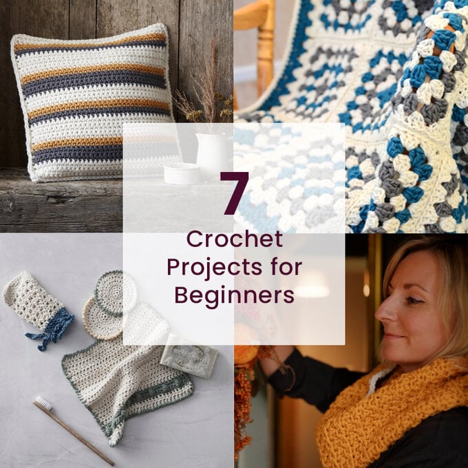 7 Crochet Projects for Beginners image number 1