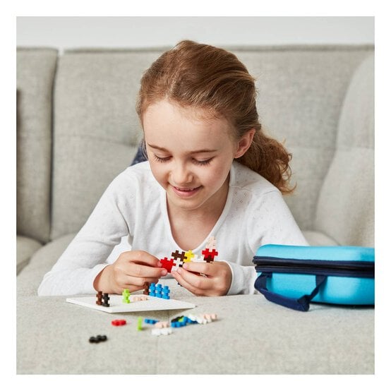 Plus-Plus Blue Travel Case Set 100 Pieces image number 3