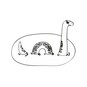 Loch Ness Monster Plastic Suncatcher image number 1