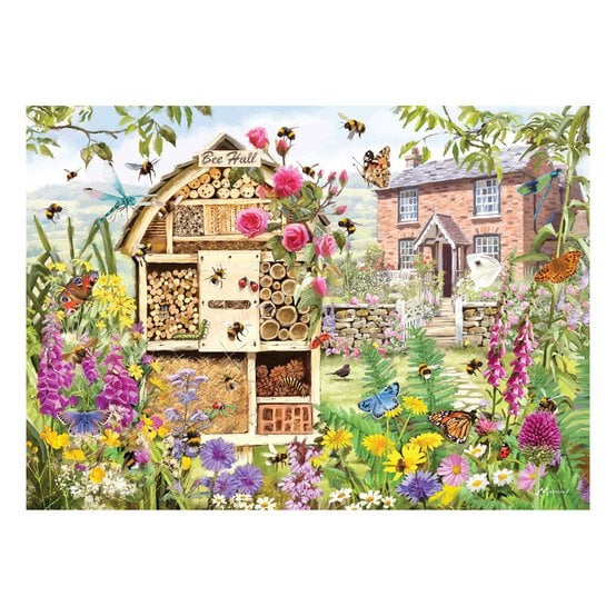 Gibsons Bee Hall Jigsaw Puzzle 1000 Pieces image number 2