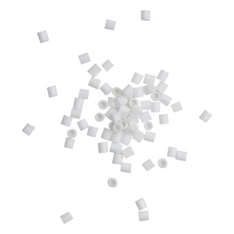 White Picture Beads 1000 Pieces