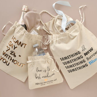 Silhouette: How to Make Iron-On Bridesmaid Pouches