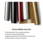 Cricut Gold Glitter Smart Iron-On 13 x 36 Inches image number 2