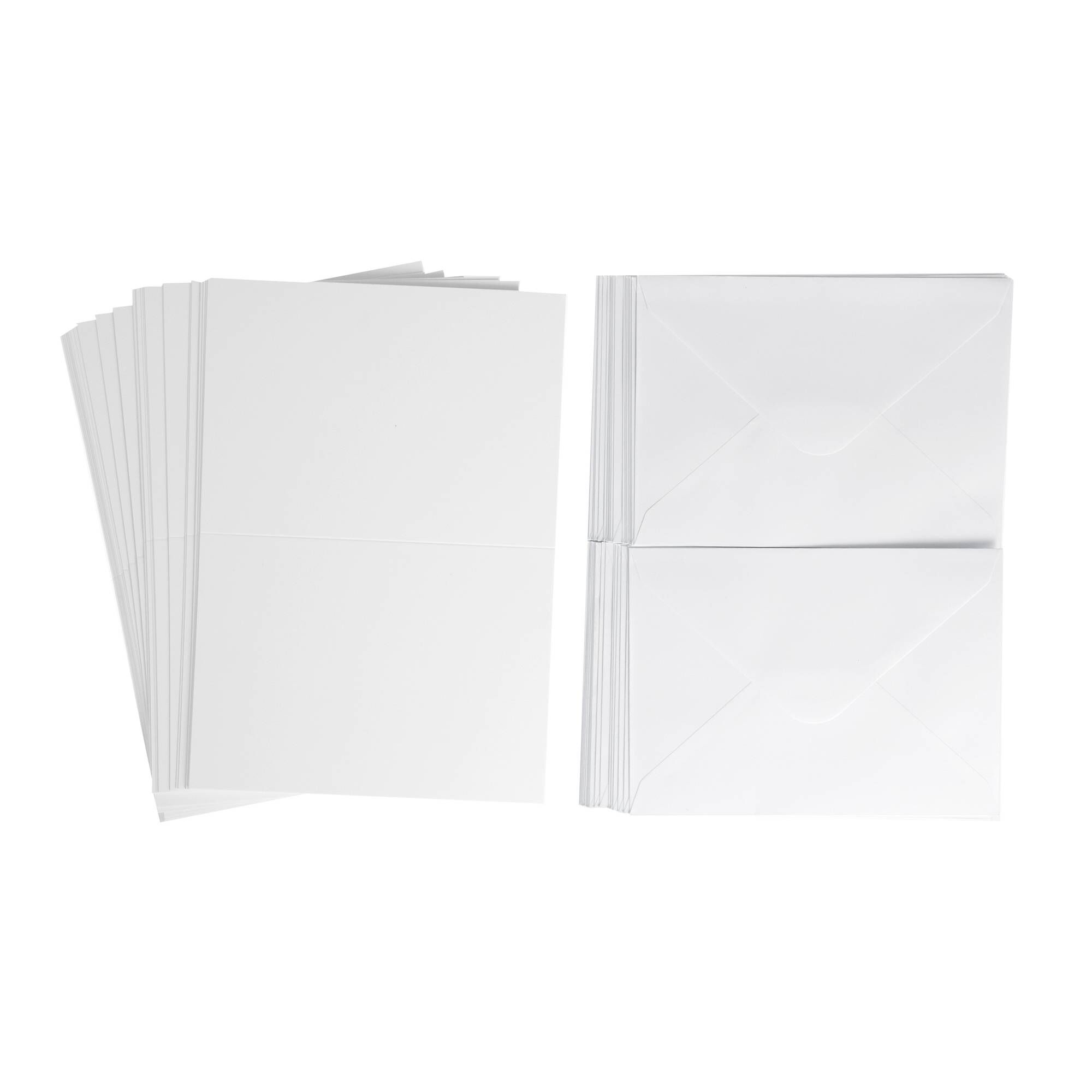 White Cards 5 x 7 Inches 50 Pack | Hobbycraft