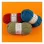 Women's Institute Sage Green Premium Acrylic Yarn 100g image number 4