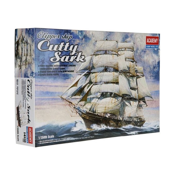 Academy Cutty Sark Model Kit 1:350 image number 1