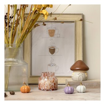 Mini Glazed Ceramic Pumpkins 3 Pack