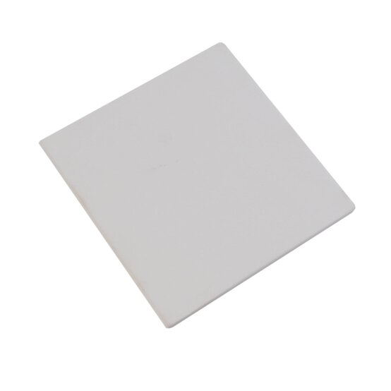 Unglazed Ceramic Square Plaque 12cm image number 3
