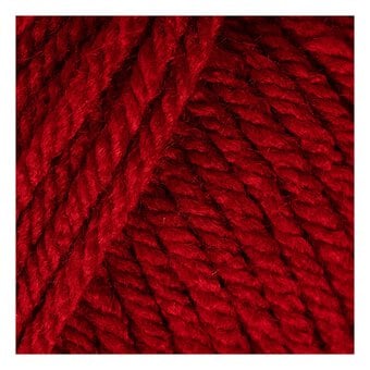 Knitcraft Red Everyday Chunky Yarn 100g  image number 2