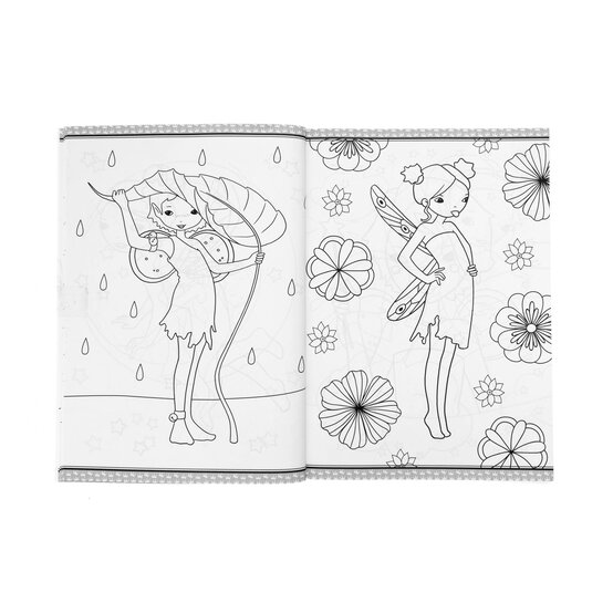 Fairies Mega Colouring Book image number 4