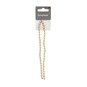 Pearl and Gold String Beads 18cm 2 Pack image number 1